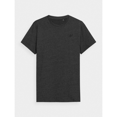 4F pánske triko AW23TTSHM0876 dark grey melange