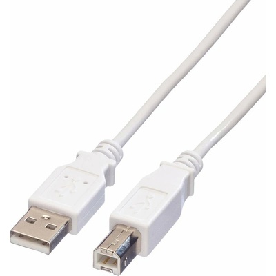 Value 11.99.8841 USB 2.0 A-B, 4,5m, bílý