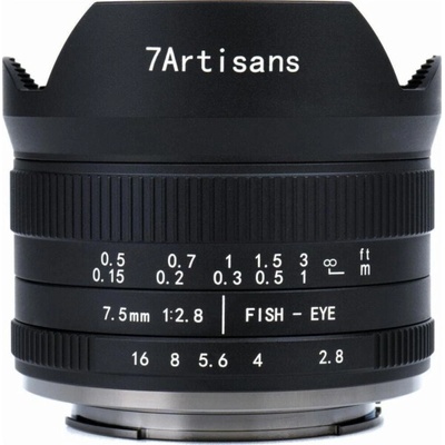 7Artisans 7,5mm f/2.8 II Fisheye MFT