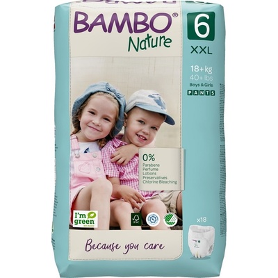 Bambo Nature Pants 6, 18+ kg 18 ks