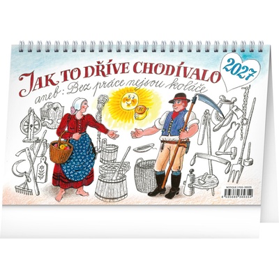 NOTIQUE stolní Naše hobby Kamila Skopová, 23,1 × 14,5 cm 2027
