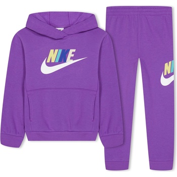 Nike Детски анцуг Nike Fleece Tracksuit Infant Girls - Blk Rasberry