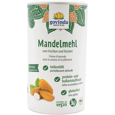 Govinda Mandlová mouka jemně mletá odtučněná 200 g
