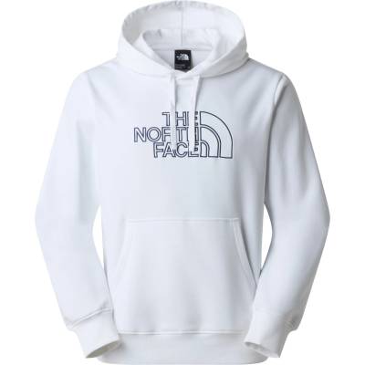 The North Face Мъжки суичър The North Face Drew Peak Light Hoodie - White / Summit Navy (017-3722-1113)