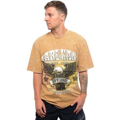 Karl Kani Signature Washed Eagle Tee Beige