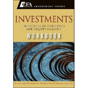 Investments Workbook - Principles of Portfolio and Equity Analysis (CFA Institute Investment Series) | McMillan (ISBN: 9780470915820)