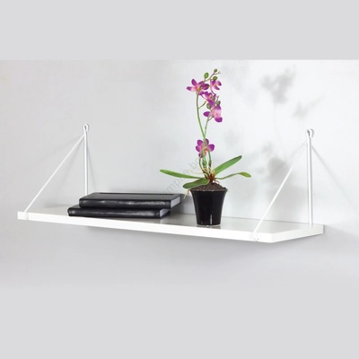 ASIR GROUP Етажерка ARMONI 20x72 cм бяла (AS1154)