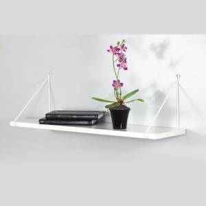 ASIR GROUP Етажерка ARMONI 20x72 cм бяла (AS1154)