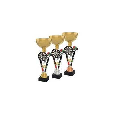 Poháry Bauer Akrylátová trofej ACUPGOLD M27 Šipky