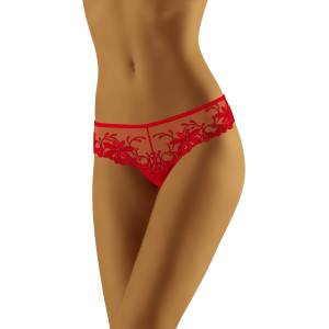 Wol-Bar Прашки Stringo-shorty-Zorba-Czerwone-CzerwonyV-53311-Czerwony - Черен, размер S