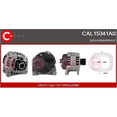Generátor CASCO CAL15341AS