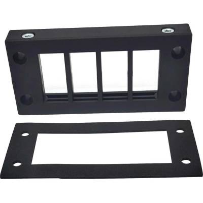 TRU COMPONENTS DVK 16/8 lišta pro zavádění kabelů Průměr svorky (max.) 16 mm polyamid černá 1 ks