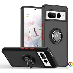 Google Pixel 7 Pro Удароустойчив Ring Holder Калъф и Протектор