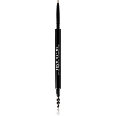 MUA Makeup Academy Brow Define прецизен молив за вежди с четка цвят Fair 0, 3 гр