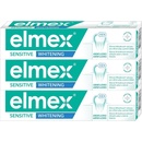 Elmex Sensitive zubná pasta Whitening 3 x 75 ml