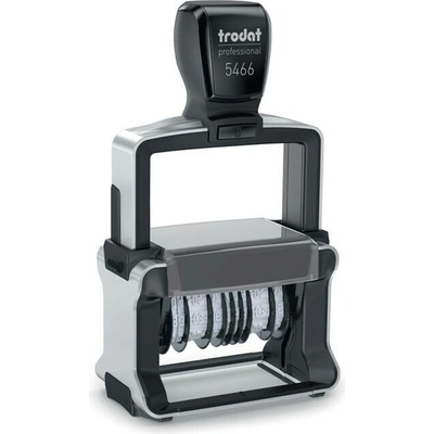 Trodat Číslovací razítko TRODAT Professional 5466/PL, 2× datum a textová deska 56 × 33 mm