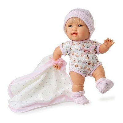 Berjuan ANDREA s růžovou čepicí 38 cm