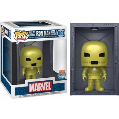 Funko POP! Marvel Deluxe Hall of Armor Iron Man Model 1 PX Exclusive 9 cm