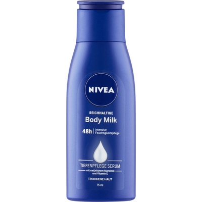 Nivea Body Milk výživné telové mlieko 75 ml