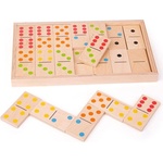 Bigjigs Toys Голямо дървено домино (BJ157)