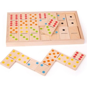 Bigjigs Toys Голямо дървено домино (BJ157)
