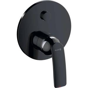 Kludi Balance - Смесител за вграждане за 2 уреда, матово черно/хром 527598775 (527598775)