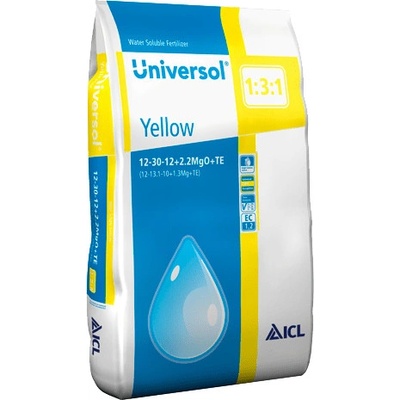 ICL Universol 12-30-12+2,2MgO+TE Žltý 25 Kg
