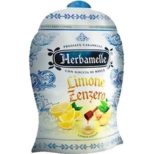 Herbamelle plněné bonbony citron zázvor 75 g