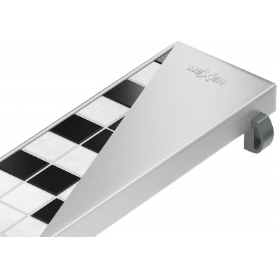 Mexen Flat M13 маскировка 2в1 за линеен сифон 70 см, инокс - 1019070 (1019070)