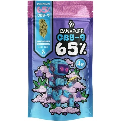 CanaPuff Georgia Pie 50% - H4CBD Květy 1g