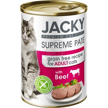Jacky Supreme Paté консерва за котки - говеждо 400 г