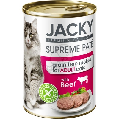 Jacky Supreme Paté консерва за котки - говеждо 400 г