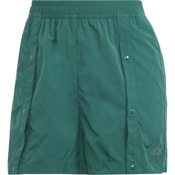 adidas Дамски къси панталони Adidas Tiro Snap Button Shorts Womens - Green/White