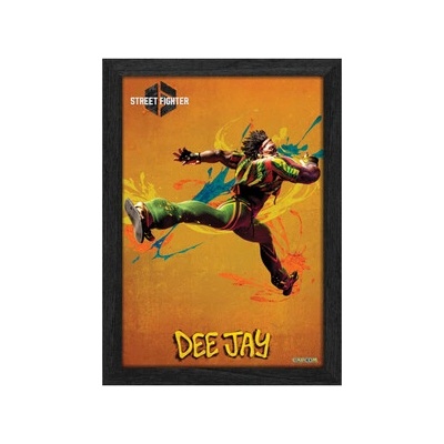 Pixel Frames PLAX Street Fighter 6: Dee Jay 25x30, RET00388
