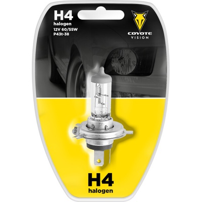 Coyote Vision Žárovka 12V H4 60/55W blistr