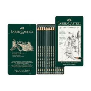 Faber-Castell Моливи 9000 5h-5b