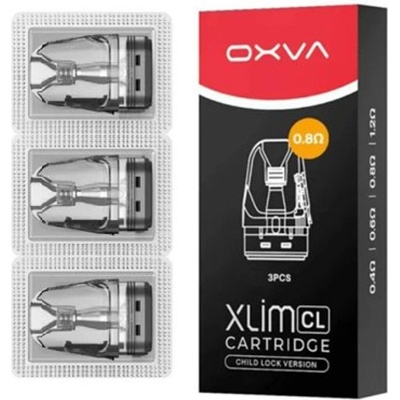 OXVA Xlim CL Pod Top Fill cartridge 0,8 ohm 3 ml 3 ks – Zboží Dáma