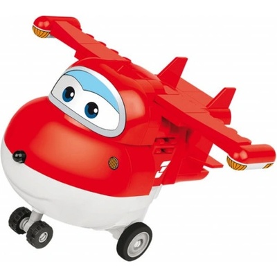 COBI 25122 Super Wings Světoběžník Jett červené letadlo