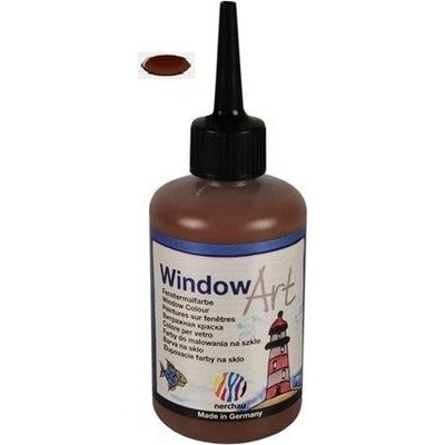 Barva na sklo Nerchau 80 ml hnědá