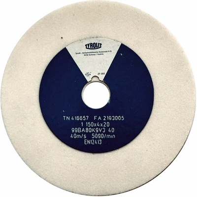 Tyrolit 99BA80K9V40 Brúsny kotúč 150 x 4 x 20 mm 80 T416657