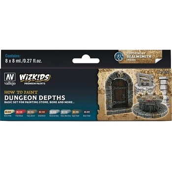 Wizkids Premium set by Vallejo Dungeon Dephts
