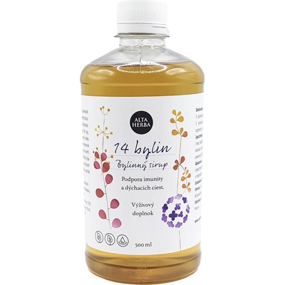 Sirup ze 14 bylin obrana organismu 500 ml