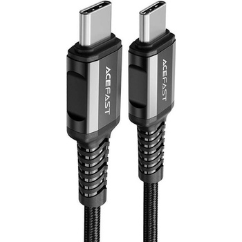 Acefast C1-03 USB-C na USB-C, 1,2m, černý