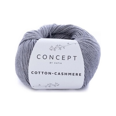 COTTON-CASHMERE Katia Farby COTTON-CASHMERE: 59 šedá