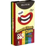 Olivia Dams Olivia Dams: Assorted Scents, 6 flavoured latex sheets