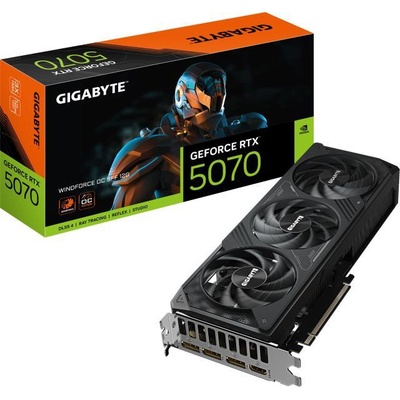 GIGABYTE GeForce RTX 5070 WINDFORCE OC SFF 12GB GDDR7 192bit (GV-N5070WF3OC-12GD)