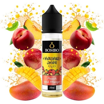 Bombo Wailani Juice S & V Peach and Mango 15 ml