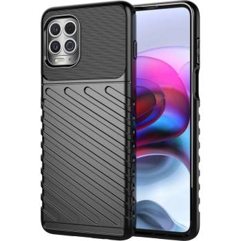 HQWear Гъвкав TPU кейс Thunder Case за Motorola Moto G100/Edge S, Черен (KXG0020572)