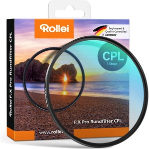 Rollei F: X Pro CPL round filter 62mm circular polarizing filter for lenses - 26246 (26246)