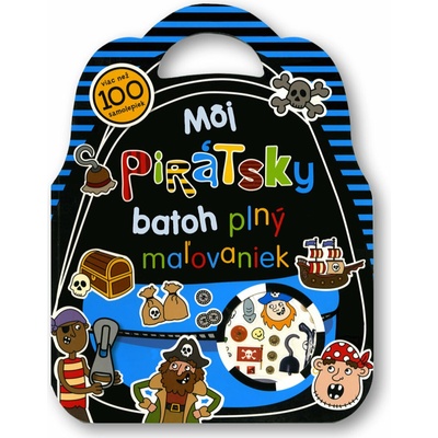 Môj pirátsky batoh plný maľovaniek